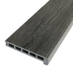 Ступень TimberTex ДПК Style 155х22х3000 Серый Пустотелая