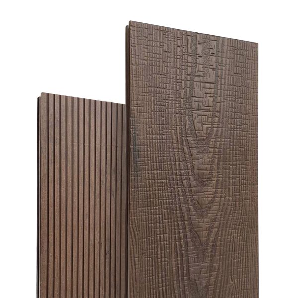 Террасная доска NEXTWOOD Vintage 146х24х3000 Multicolor Coffee (3D + вельвет)