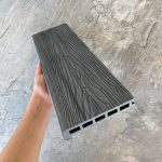 Ступень TimberTex ДПК Style 155х22х4000 Серый Пустотелая