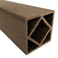 Столб опорный NEXTWOOD 120х120х3000 Светло-коричневый