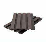 Стеновая панель брусковая NUSADUA 3D co-extrusion 13х177х3600 Grey dark