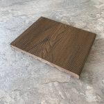 Ступень TimberTex 3D ДПК 320х23х3000 Кедр Полнотелая