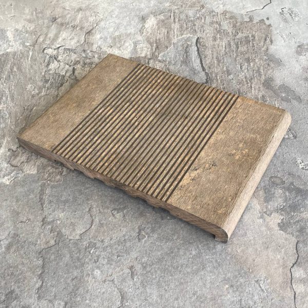 Ступень TimberTex ДПК 348х22х4000 Тик Полнотелая