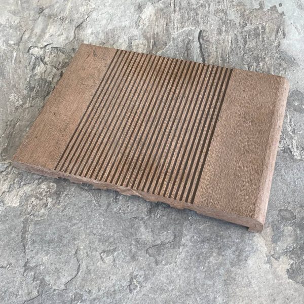 Ступень TimberTex ДПК 348х22х4000 Кедр Полнотелая