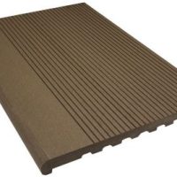 Ступень ДПК WOODVEX Select 348х22х4000 Кофе Полнотелая