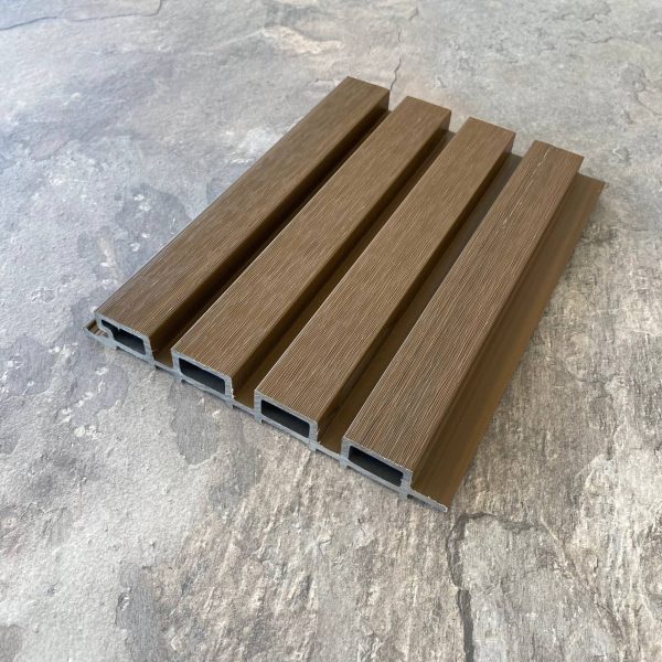 Фасадная реечная панель CM Wall 219х26х3000 Teak (Тик)