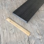 Террасная доска Latitudo Solid 150х21х4000 Графит Полнотелая