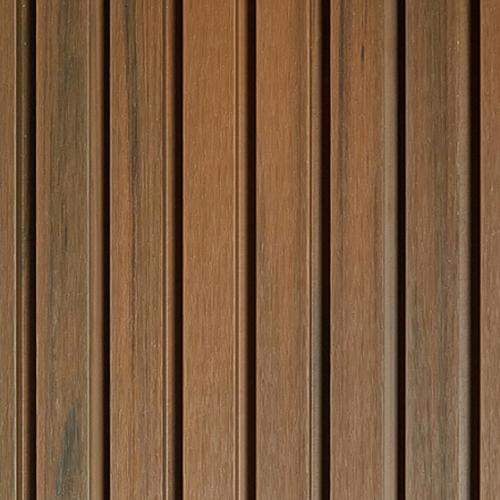 Фасадная реечная панель CM Wall 219х26х4000 Walnut (Орех)