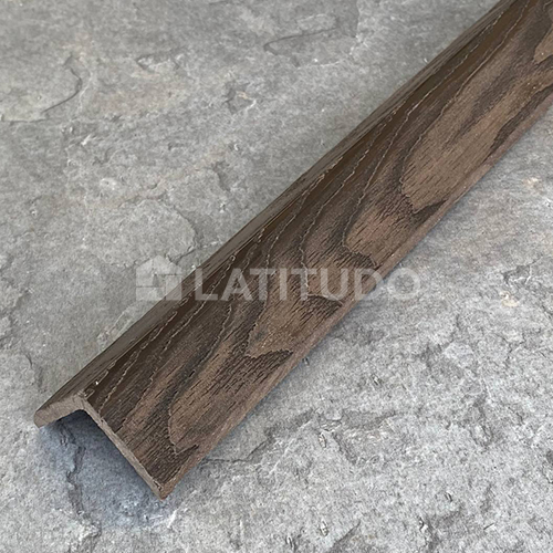 Декоративный уголок (L-планка) TimberTex 40х40х2000 Венге 3D