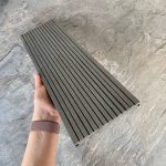 Террасная доска Latitudo Tender 150х21х4000 Графит Полнотелая