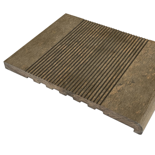 Ступень TimberTex ДПК 348х22х3000 Тик Полнотелая