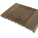 Ступень TimberTex ДПК 348х22х4000 Кедр Полнотелая