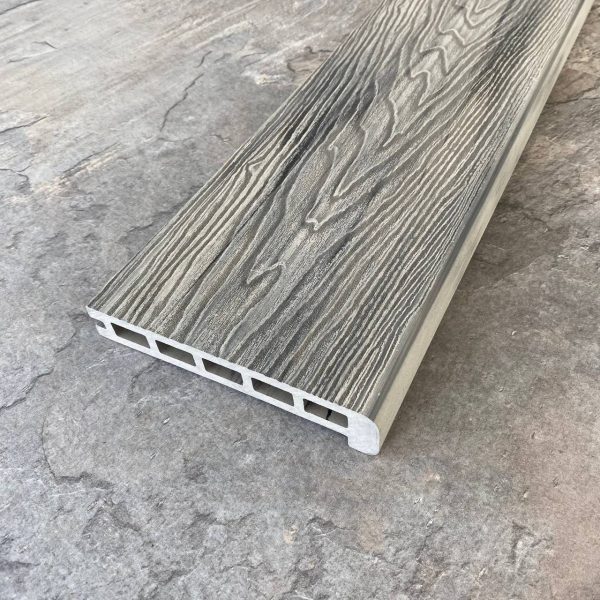 Ступень TimberTex ДПК Style 155х22х3000 Мультикрем Пустотелая