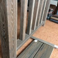 Крышка нижняя TimberTEX (ДПК) 120х120 Мультикрем