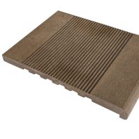 Ступень TimberTex ДПК 348х22х4000 Кедр Полнотелая