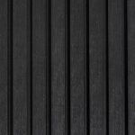 Фасадная реечная панель CM Wall 219х26х4000 Black Wood (Черное дерево)