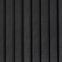 Фасадная реечная панель CM Wall 219х26х4000 Black Wood (Черное дерево)