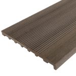 Ступень ДПК 340х22х4000 Шоколад Полнотелая