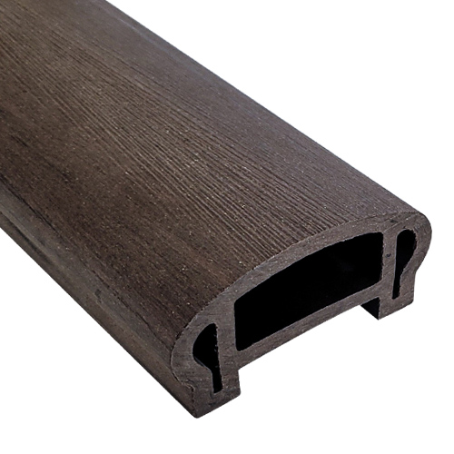 Перила фигурные TimberTEX MIX 90х45х3000 Венге 3D