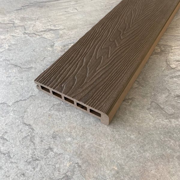 Ступень TimberTex ДПК Style 155х22х3000 Венге Пустотелая