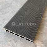 Ступень TimberTex ДПК 155х22х3000 Винтаж Кофе Пустотелая