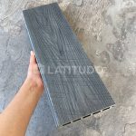 Ступень TimberTex ДПК 155х22х3000 Винтаж Серый Пустотелая