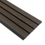 Фасадная реечная панель NEXTWOOD 3D 219х26х3000 Brown