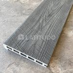Ступень TimberTex ДПК 155х22х3000 Винтаж Серый Пустотелая