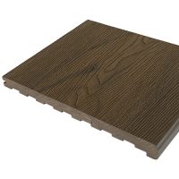 Ступень TimberTex 3D ДПК 320х23х4000 Кедр Полнотелая