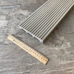 Террасная доска Latitudo Tender 150х21х4000 Серый Полнотелая