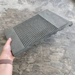 Ступень TimberTex ДПК 348х22х4000 Серый Полнотелая