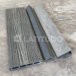 Террасная доска EasyDecking Wood-X 146х23х4010 Серый Микс
