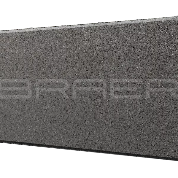 Тротуарная плитка Сити 600 x 300, Серый, 80 мм