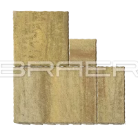 Тротуарная плитка Мозаика, Color Mix Туман, 60 мм