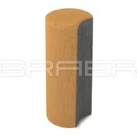 Бетонные столбики Палисад, Коричневый