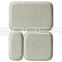 Тротуарная плитка Домино, Color Mix Каштан, 60 мм