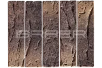 Облицовочный кирпич БРАЕР кладка Этна, кора дуба, 1 НФ