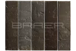 Облицовочный кирпич БРАЕР кладка Нуар, терра, 1 НФ