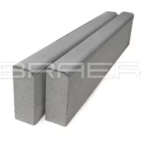 Бордюрный камень Бордюр тротуарный БР 100.20.8, Песочный