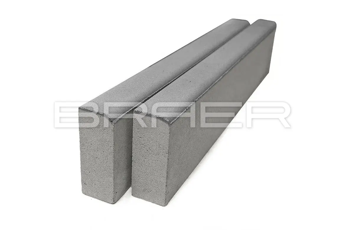 Бордюрный камень Бордюр тротуарный БР 100.20.8, Серый Бордюрный камень Бордюр тротуарный БР 100.20.8, Серый