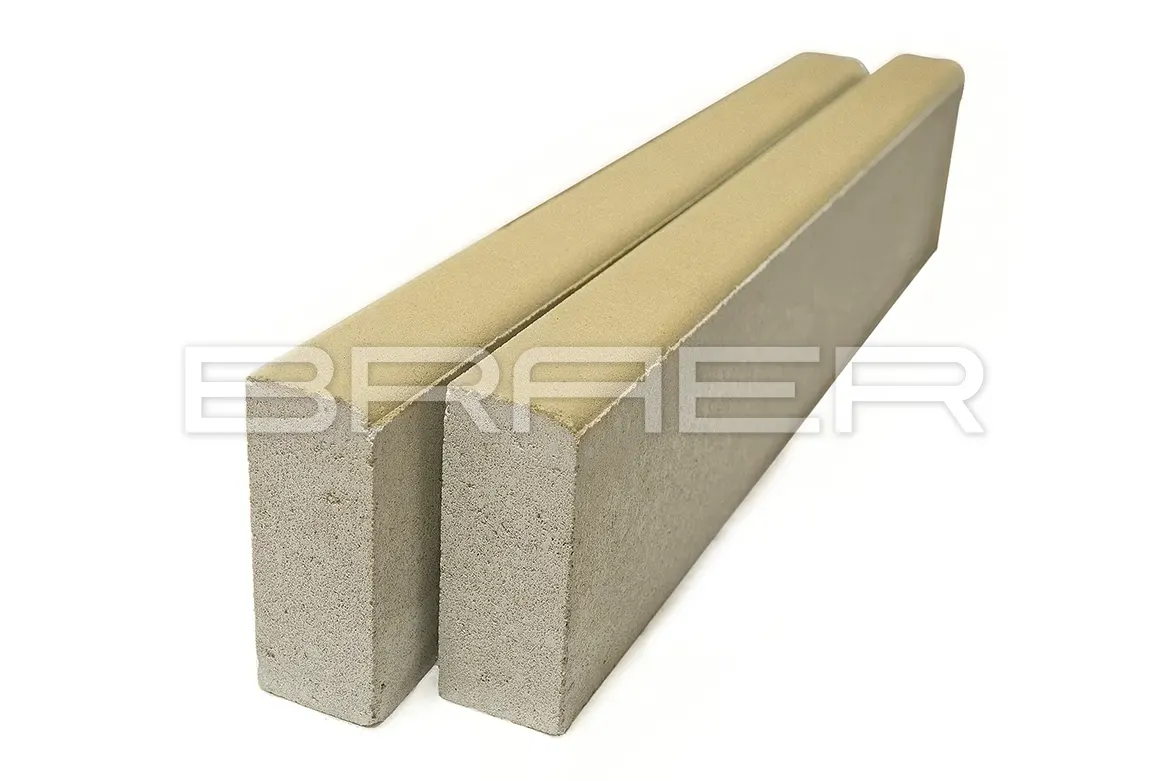 Бордюрный камень Бордюр тротуарный БР 100.20.8, Песочный Бордюрный камень Бордюр тротуарный БР 100.20.8, Песочный