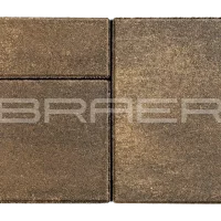 Тротуарная плитка Старый город Ландхаус, Color Mix Койот, 80 мм