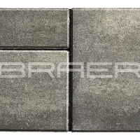 Тротуарная плитка Старый город Ландхаус, Color Mix Техас, 80 мм