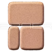 Тротуарная плитка Классико, Коричневый, 60 мм