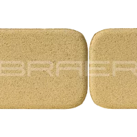 Тротуарная плитка Классико Дуо, Коричневый, 40 мм