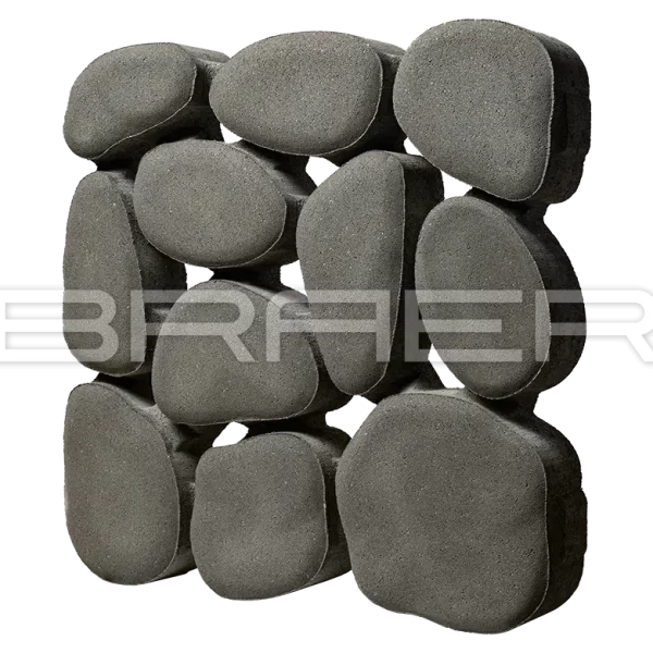 Газонная решётка Грин Галет, Серый, h=80 мм