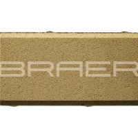 Тротуарная плитка Прямоугольник, Жёлтый, 40 мм