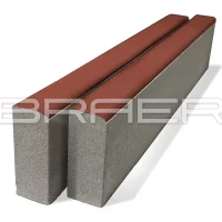 Бордюрный камень Бордюр тротуарный БР 100.20.8, Коричневый