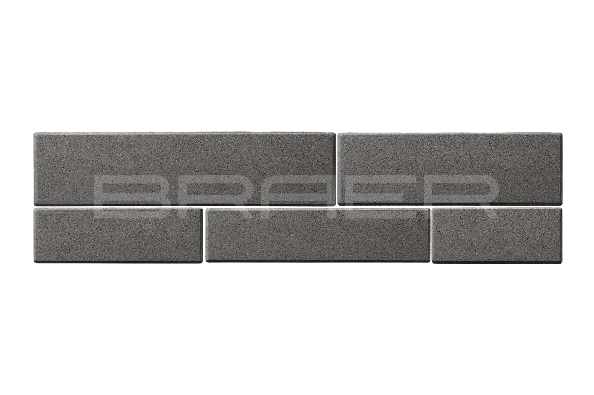 Тротуарная плитка Домино, Серый, 60 мм Тротуарная плитка Домино, Серый, 60 мм