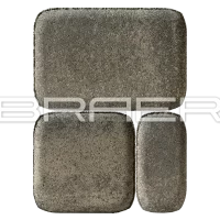 Тротуарная плитка Классико Дуо, Color Mix Мальва, 40 мм